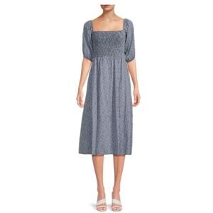 Nation Pasha Convertible Floral Pima Cotton Dress XS Great Pre-Loved Condition